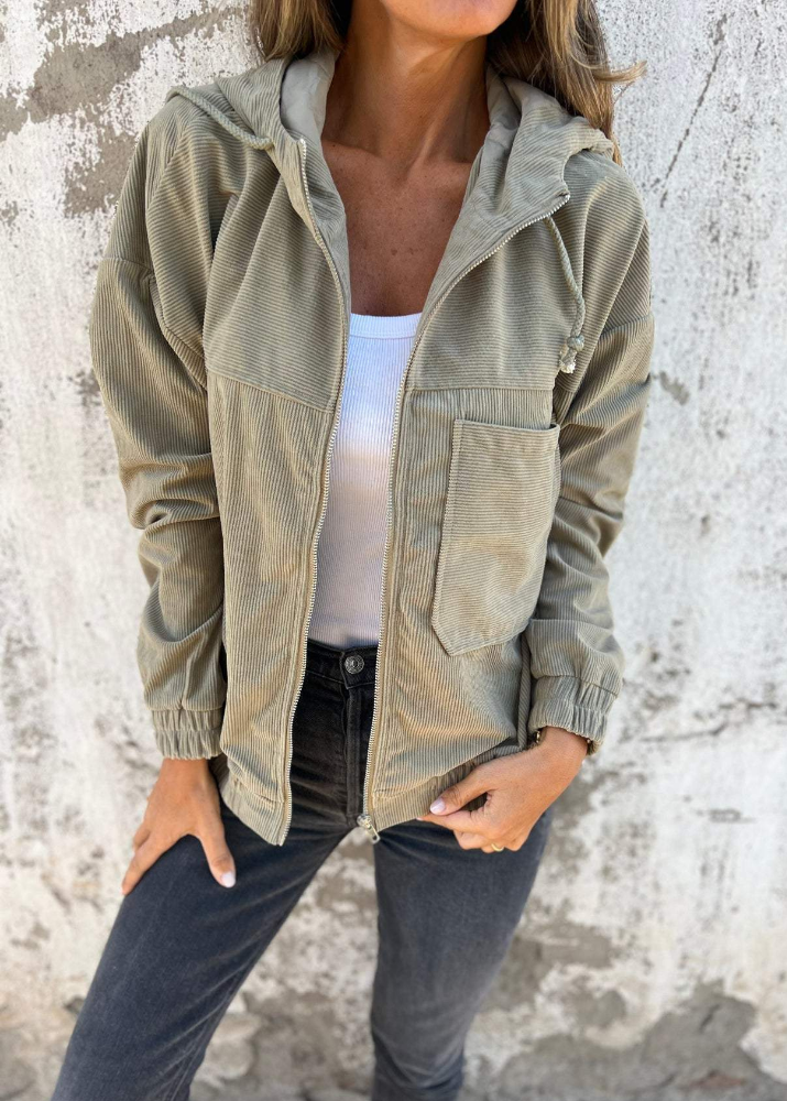 Fleur - Veste Zippée à Capuche
