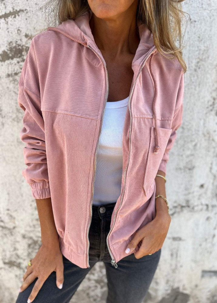 Fleur - Veste Zippée à Capuche