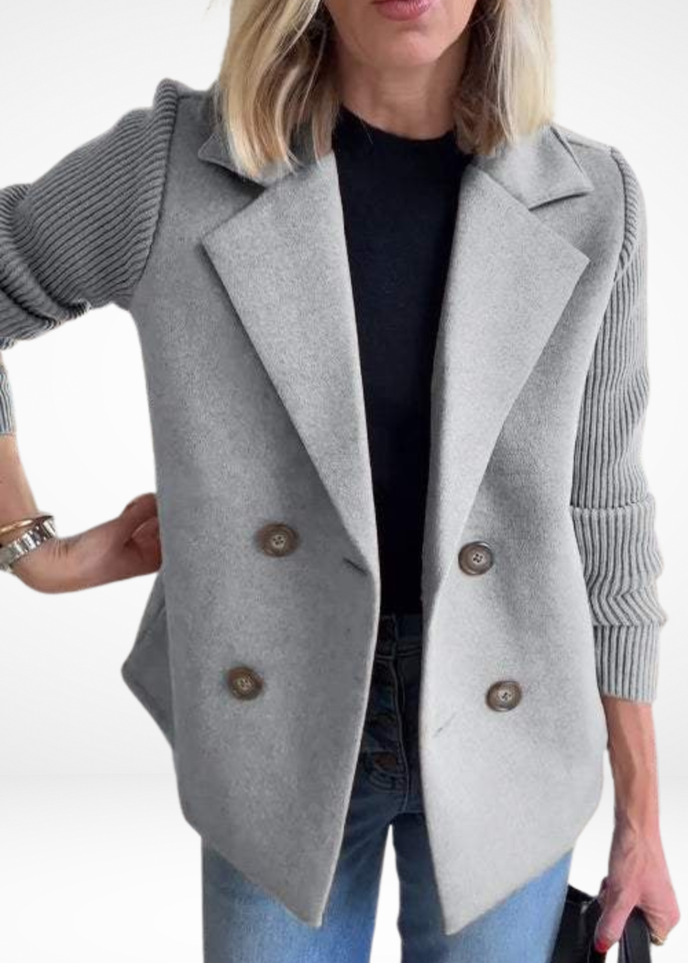 Mila - Blazer chic et décontracté