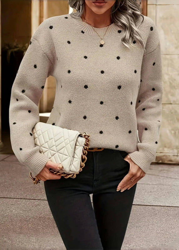 Ruby - Pull En Tricot À Pois