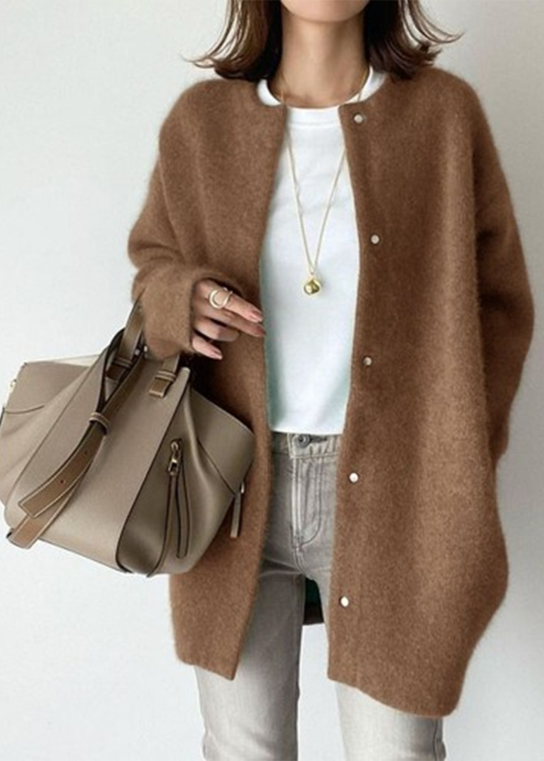 Hailey - Cardigan élégant et douillet