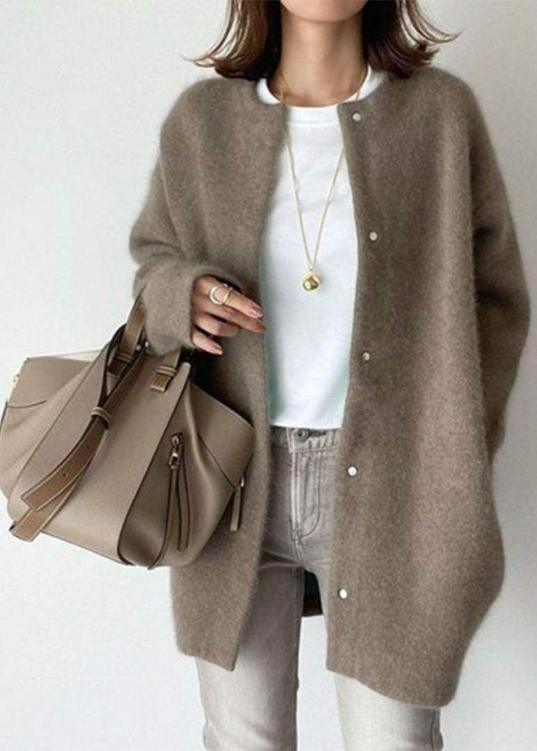 Hailey - Cardigan élégant et douillet