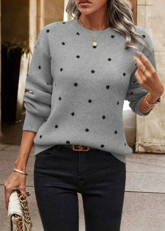 Ruby - Pull En Tricot À Pois