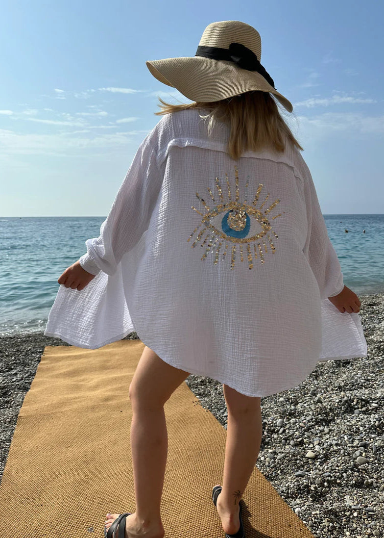 Éloïse - Chemisier Oversize En Coton