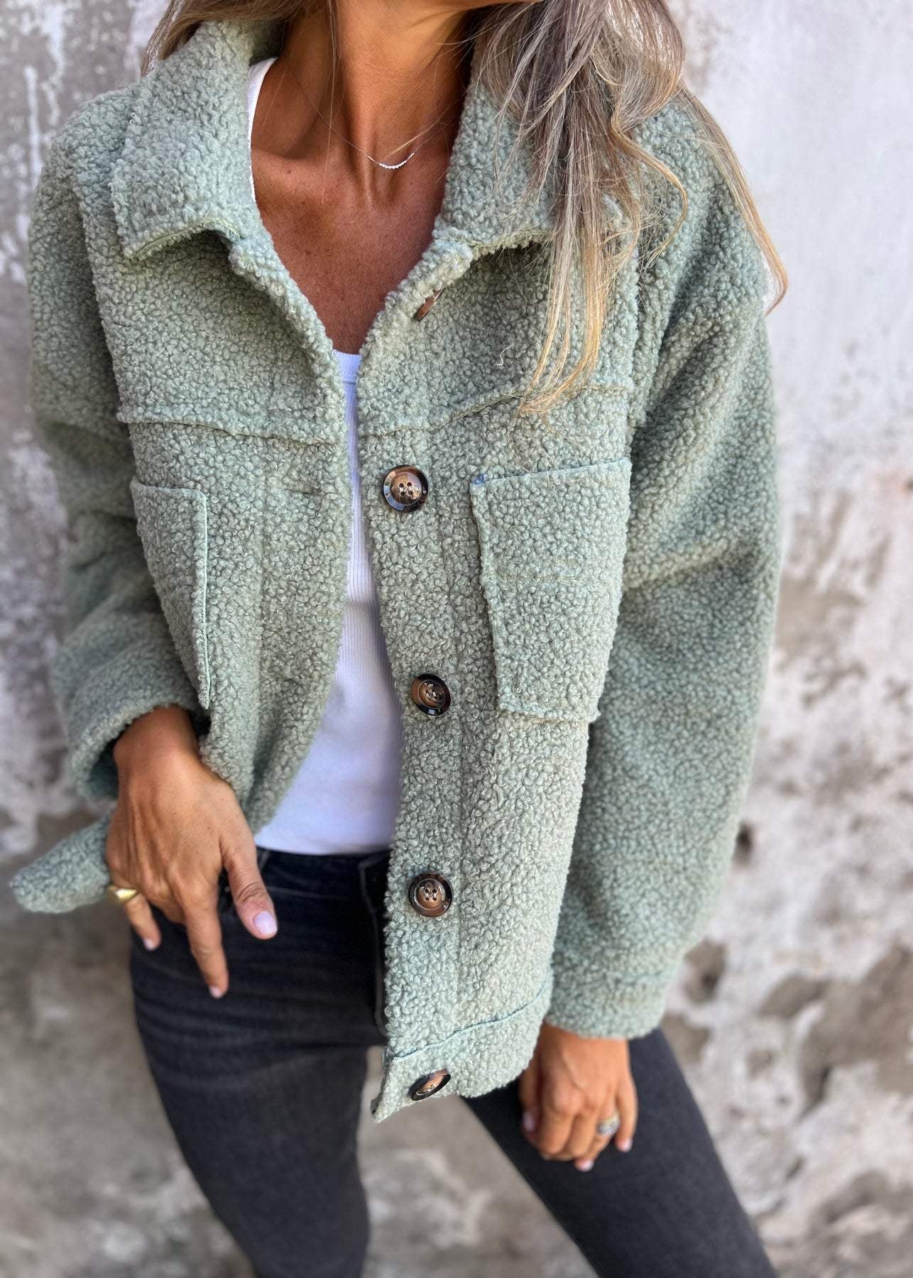 Cecile - Veste courte en laine