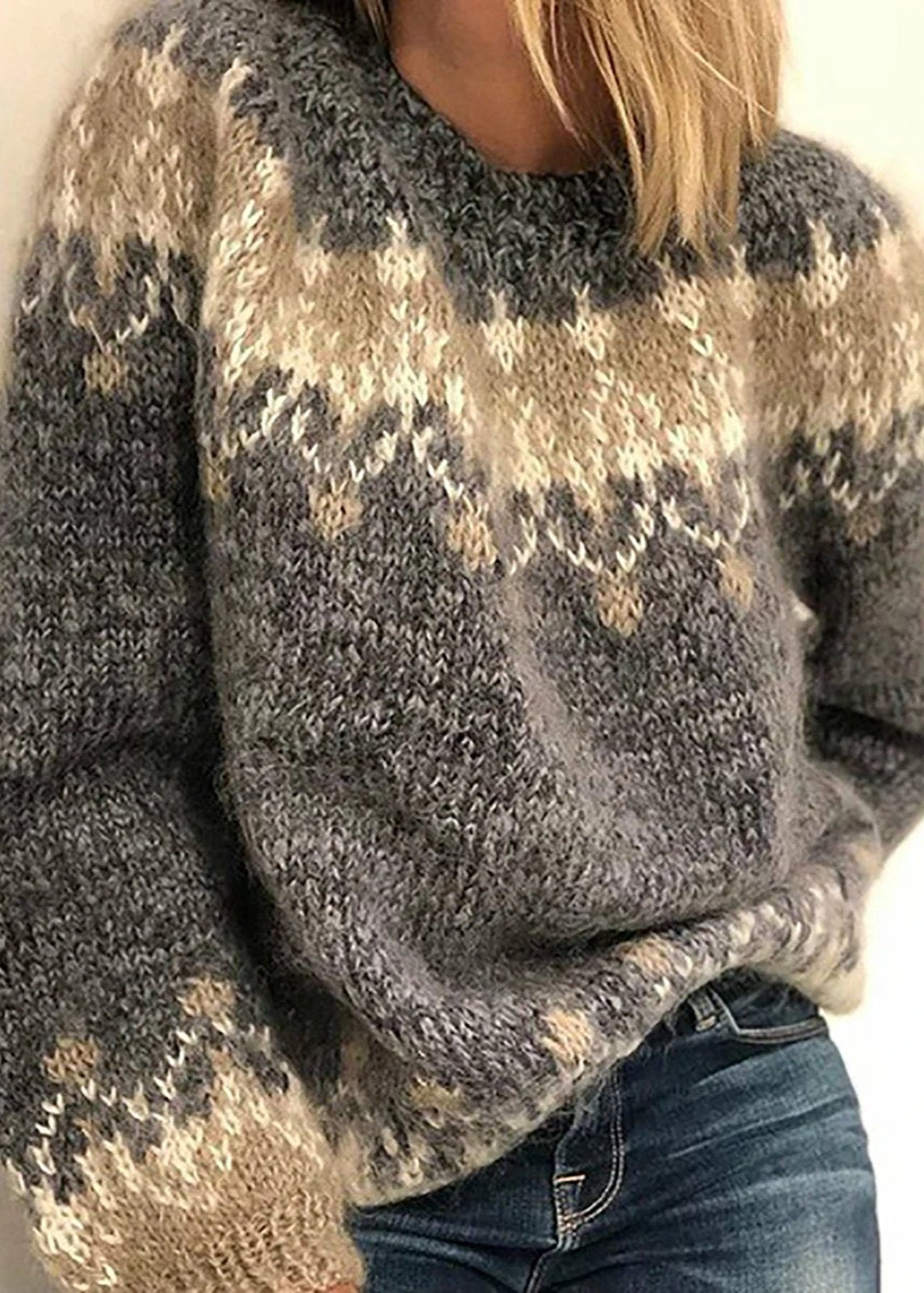 Martina - Pull en maille mohair