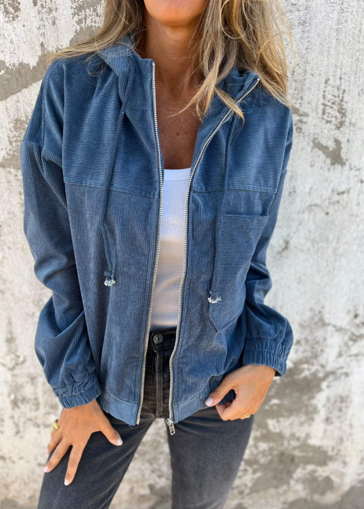 Fleur - Veste Zippée à Capuche