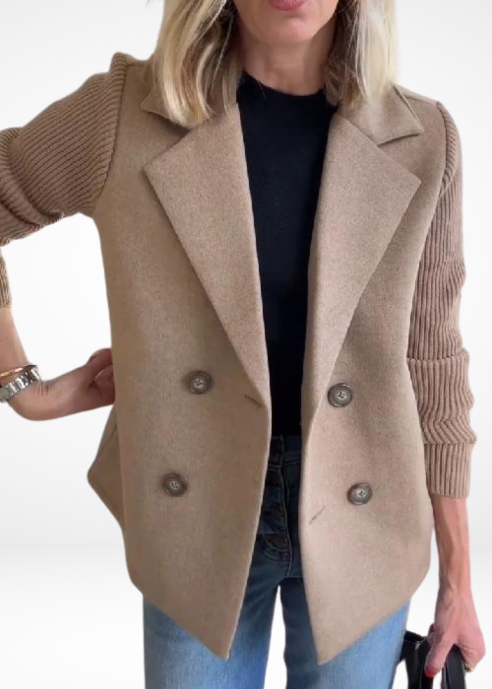 Mila - Blazer chic et décontracté