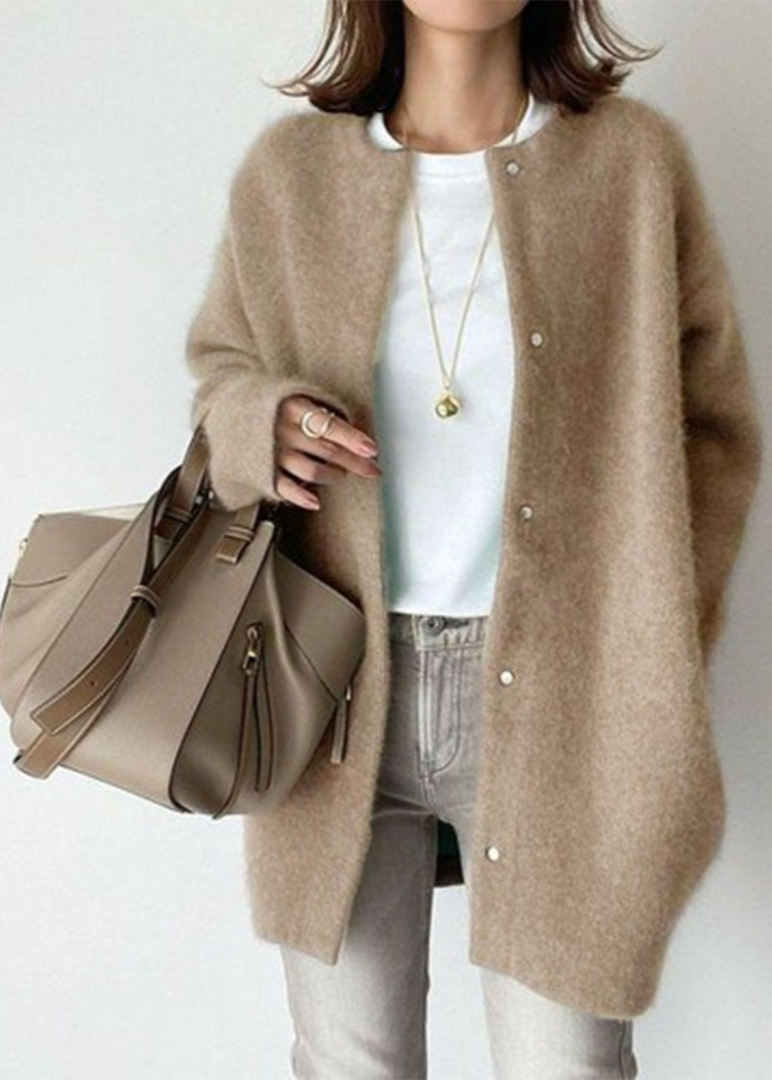 Hailey - Cardigan élégant et douillet