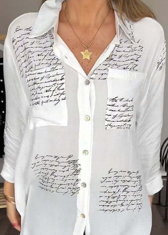Rachel - Blouse Imprimée Élégante