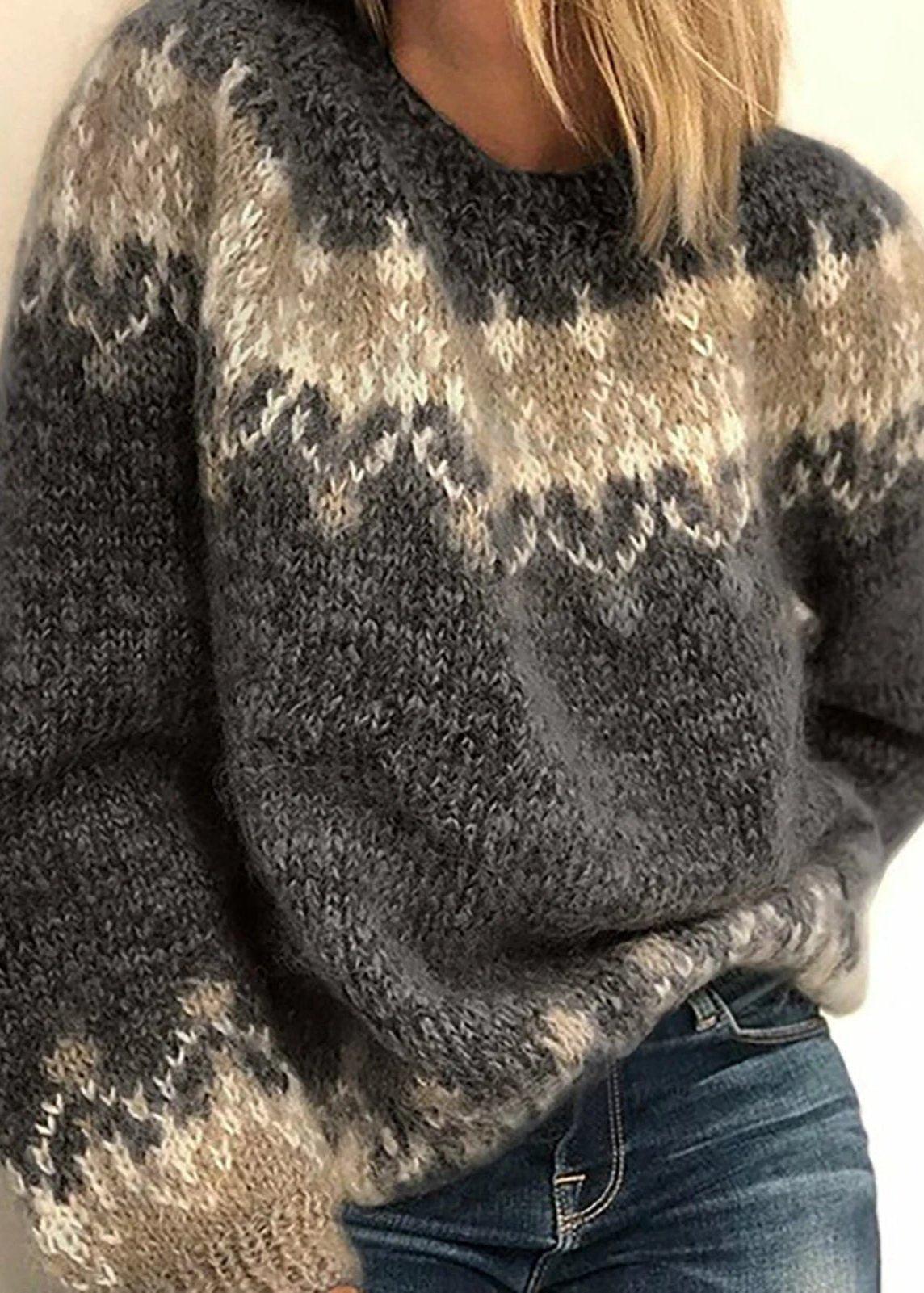 Martina - Pull en maille mohair